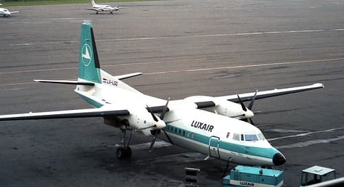 LX-LGO Fokker 50 | Luxair - Luxembourg Airlines LUX 090590