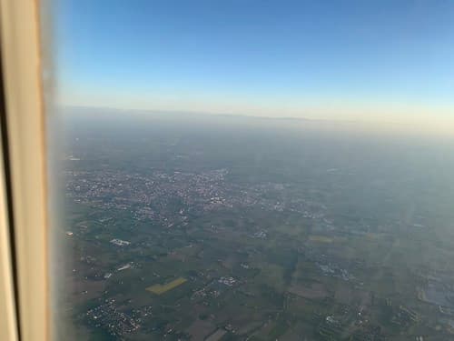 (Posiblemente) Módena desde el aire