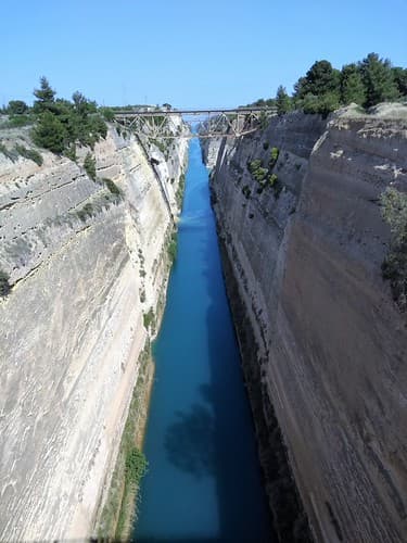 CANAL DE CORINTHE