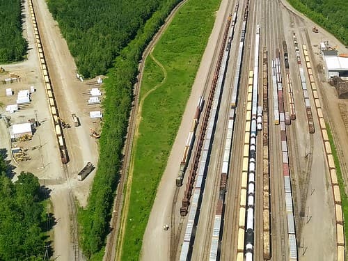 TRAINS DE MARCHANDISES