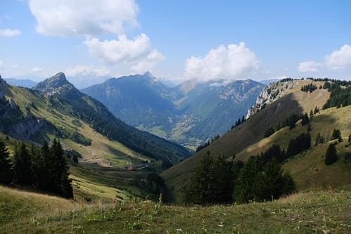 Vers le Col de la Buffaz @ Col de la Forclaz @ Glières-Val-de-Borne