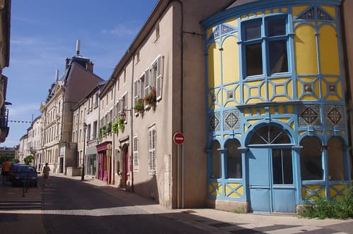 Toul - Rue Michatel / La Maison bleue
