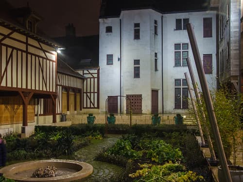 Le jardin de l'Hôtel Juvénal des Ursins - Droite