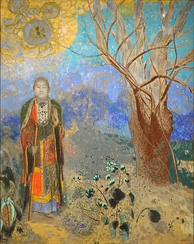 "Le Bouddha" d'Odilon Redon (Musée d'Orsay, Paris)