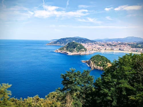 VUE SUR DONOSTIA