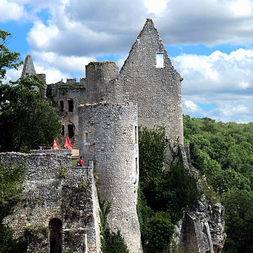 Angles-sur-l'Anglin, Vienne, France
