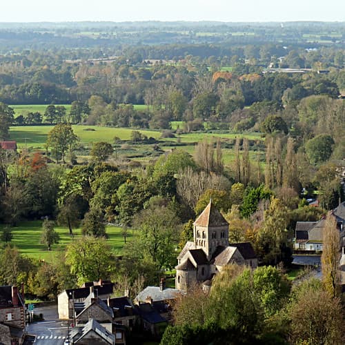 Domfront en Poiraie, Orne, France