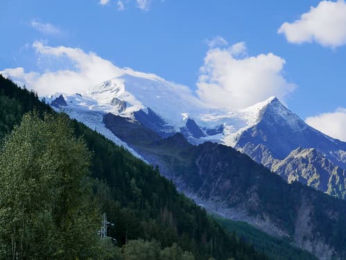 Morning on Mont Blanc
