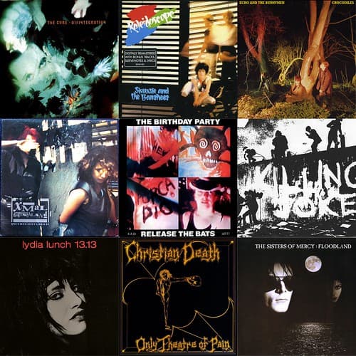 collage post-punk gothic