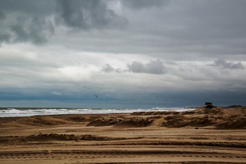 Fragile rempart contre la mer...
