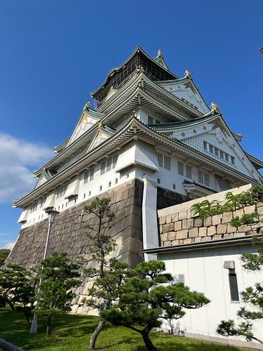 Osaka castle.