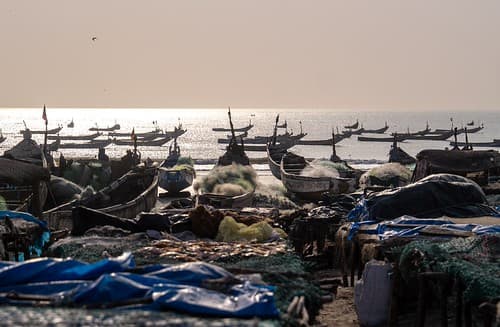 Fishing culture at Cap Skirring, Senegal