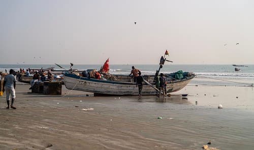 Fishing culture at Cap Skirring, Senegal