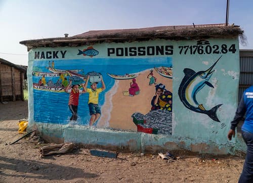 Fishing culture at Cap Skirring, Senegal