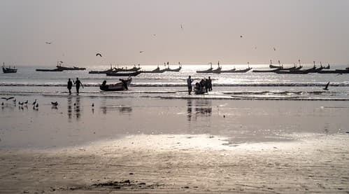 Fishing culture at Cap Skirring, Senegal