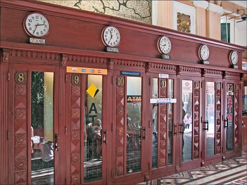 La poste centrale (Hô Chi Minh Ville)