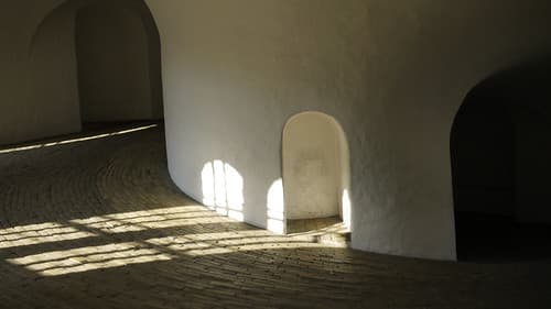 Danemark, Copenhague, rampe circulaire à l'intérieur de la Rundetårn, la tour ronde construite en 1642 par Christian IV
