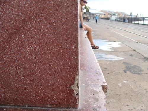 pared roja