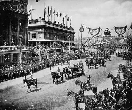 Queen Victoria's Diamond Jubilee procession, June 22, 1897 / Défilé du jubilé de diamant de la reine Victoria, 22 juin 1897