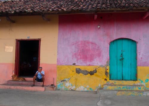 Door in Granada, Nicaragua
