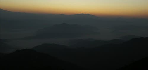 Himalaya from Nagarkot, Nepal