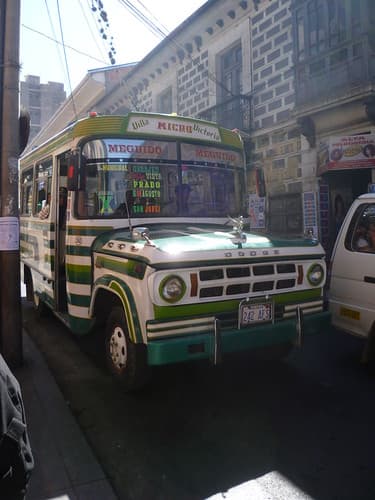 Bus, La Paz