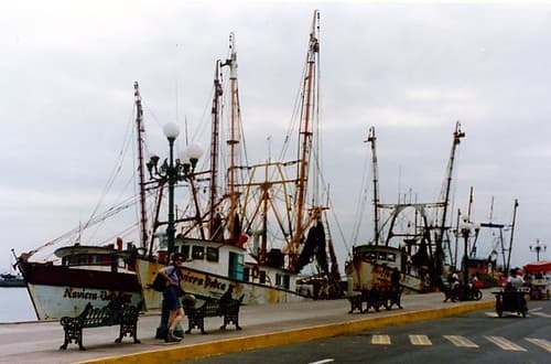 Le port de Vera Cruz, Mexique