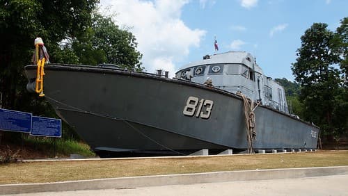 Le bateau 813, victime du Tsunami