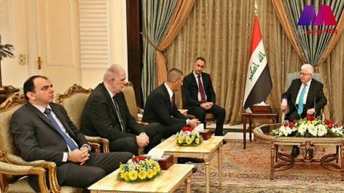 Veleposlanik Jurić uručio vjerodajnice predsjedniku Republike Irak Fuadu Muhammadu Masumu