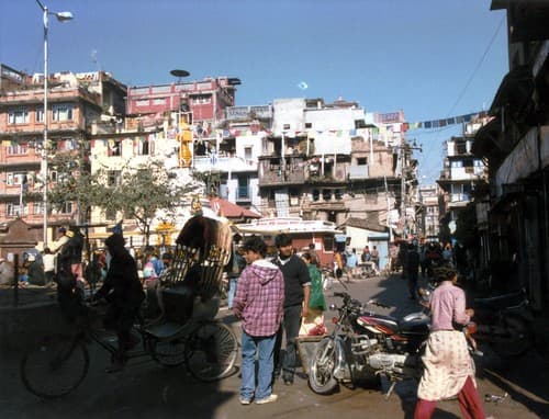 Nepal - Rue de Katmandou