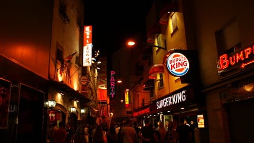 Lloret de Mar, la nuit