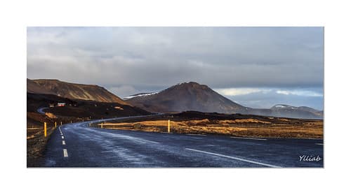 Road in Iceland - Route en Islande