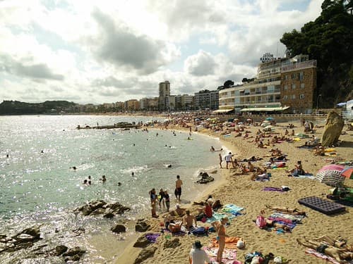 Plage de Lloret de Mar