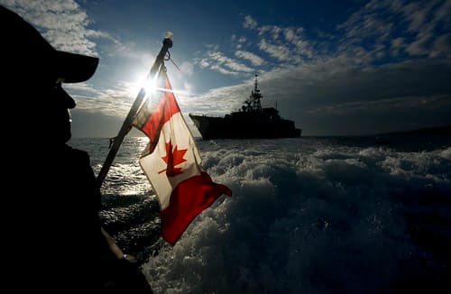 Force protection onboard HMCS Halifax