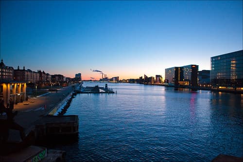 View from langebro bridge