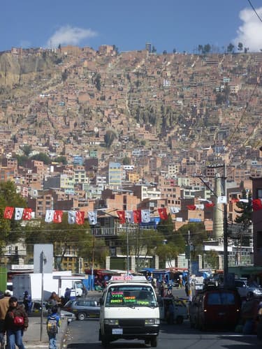 Rue, la Paz