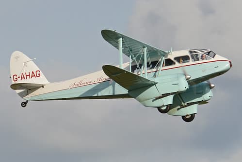 de Havilland DH89A Dragon Rapide ‘G-AHAG’