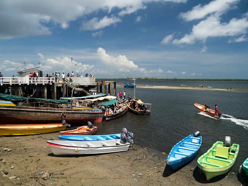 Lamu's main jetty