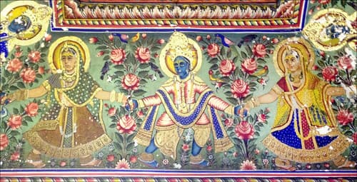 Décor d'une Haveli de Mandawa
