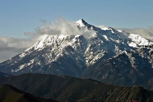 la Corse en hiver le monte doro