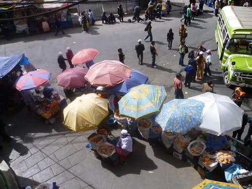 Vendeuses de pain, la Paz