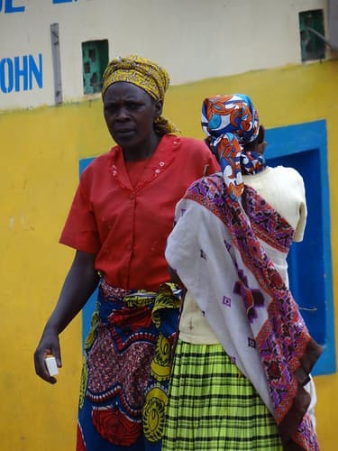 Women at Bus Station - Musanze (Ruhengeri) - Northern Rwanda