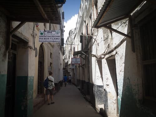Lamu's main street