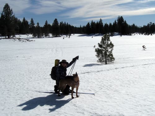 Nordic skiing at Mammoth
