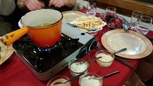 Meat fondue