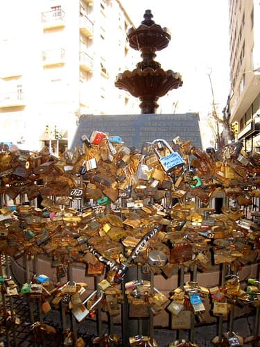 Locks fountain