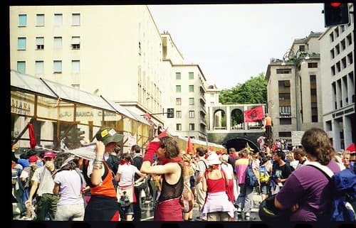 Sommet G8 Gênes 2001, Italie.