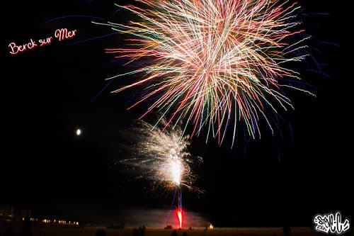Feu d'artifice Berck sur Mer - Steve.© -