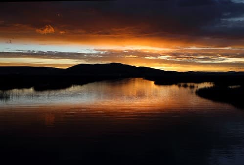 Titiqaqa sunset