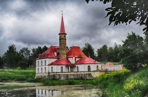 Priory Palace in Gatchina. Гатчина. Приоратский дворец.